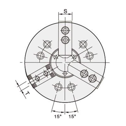 KTD 中空超大行程动力卡盘