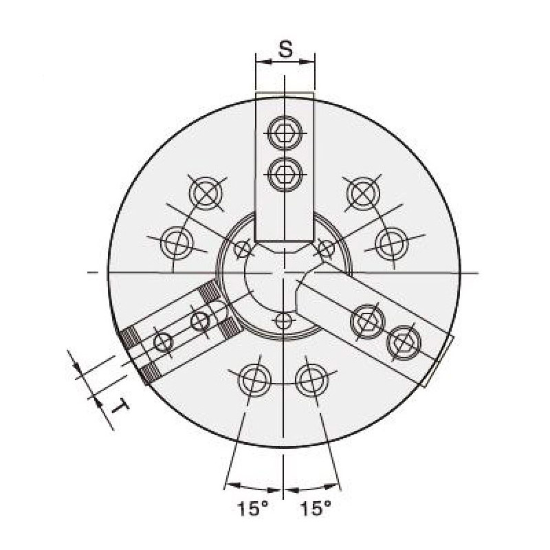 KTD 中空超大行程动力卡盘